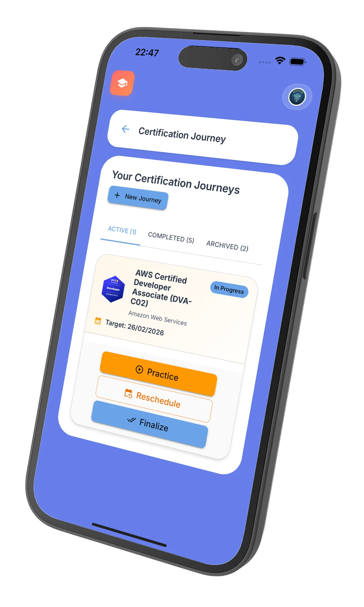CertSim app screenshot 7